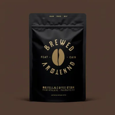 AI-Generated packaging for Food pouch