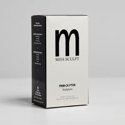 AI-Generated packaging for Carton box in the Skincare industry