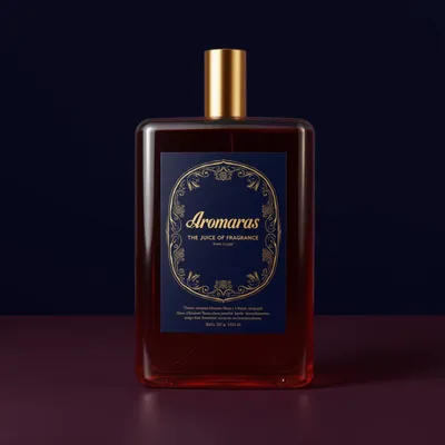 AI-Generated packaging for Perfume bottle