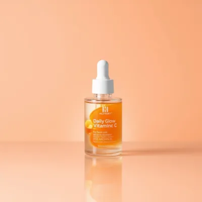 AI-Generated packaging for Dropper bottle