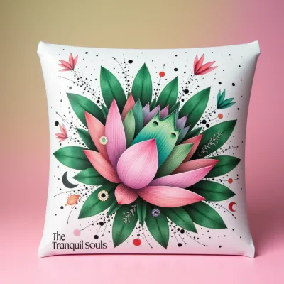 AI-Generated packaging for Pillow box in the Health and Wellness industry