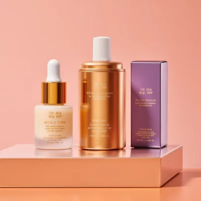 AI-Generated packaging for Dropper bottle