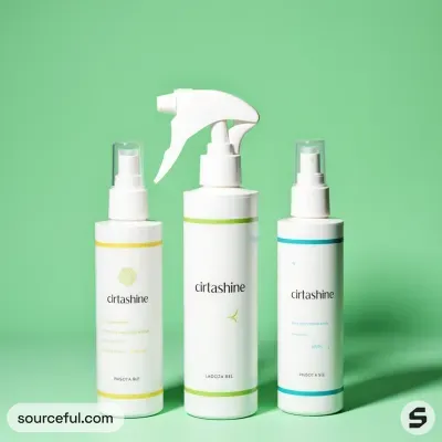 AI-Generated packaging for Spray bottle in the Cleaning Supplies industry