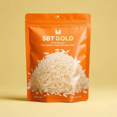 AI-Generated Food pouch packaging for Food and Snacks