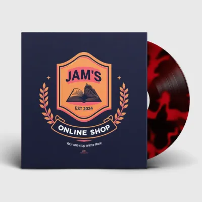 AI-Generated packaging for Vinyl album cover