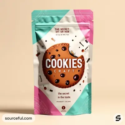 AI-Generated packaging for Food pouch in the Food and Snacks industry