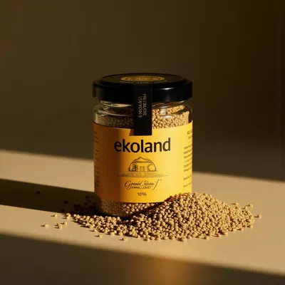 AI-Generated packaging for Food glass jar