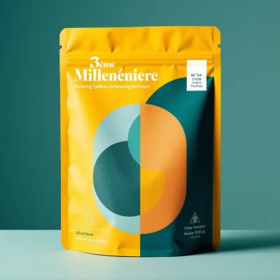 AI-Generated packaging for Food pouch in the Food and Snacks industry