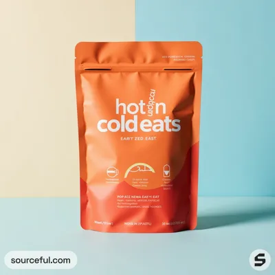 AI-Generated packaging for Food pouch in the Packaged Foods industry