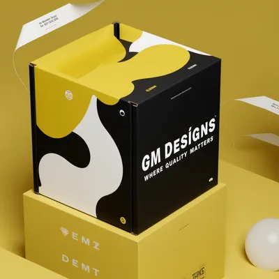 AI-Generated packaging for Shipping box