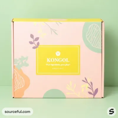 AI-Generated packaging for Mailer box in the Beauty and Personal Care industry