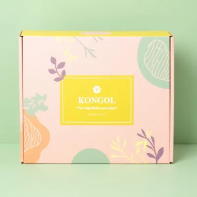 AI-Generated packaging for Mailer box in the Beauty and Personal Care industry