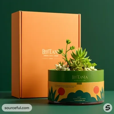 AI-Generated packaging for Mailer box in the Garden and Outdoor Living industry