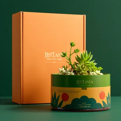 AI-Generated packaging for Mailer box