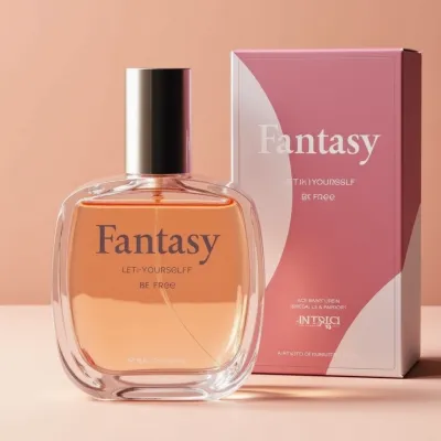 AI-Generated packaging for Perfume bottle