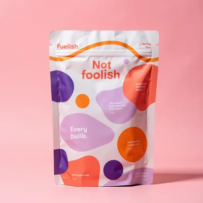 AI-Generated packaging for Food pouch