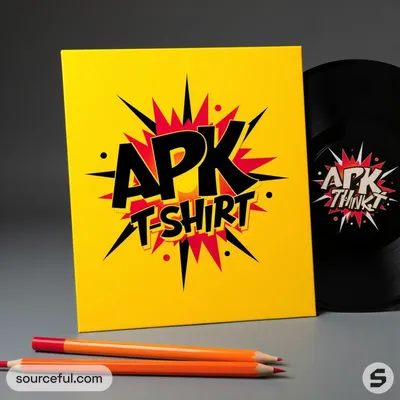 AI-Generated packaging for Vinyl album cover