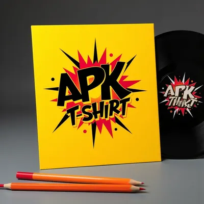 AI-Generated packaging for Vinyl album cover