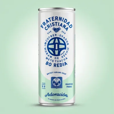 AI-Generated packaging for Drinks can