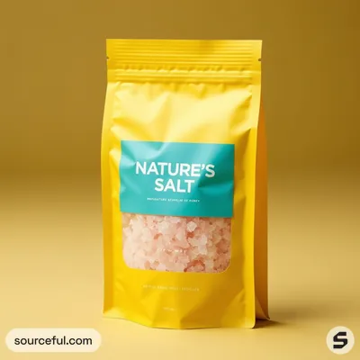 AI-Generated packaging for Food pouch in the Gourmet and Specialty Foods industry