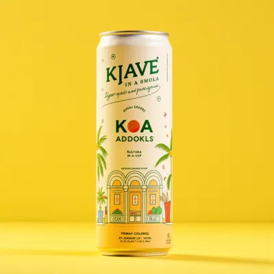 AI-Generated packaging for Drinks can in the Beverages industry