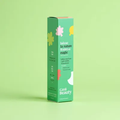 AI-Generated packaging for Carton box in the Beauty and Personal Care industry
