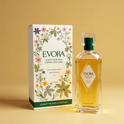 AI-Generated Perfume bottle packaging for Beauty and Personal Care