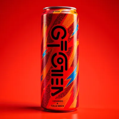 AI-Generated packaging for Drinks can