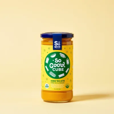 AI-Generated packaging for Food glass jar