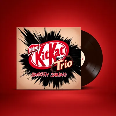 AI-Generated packaging for Vinyl album cover