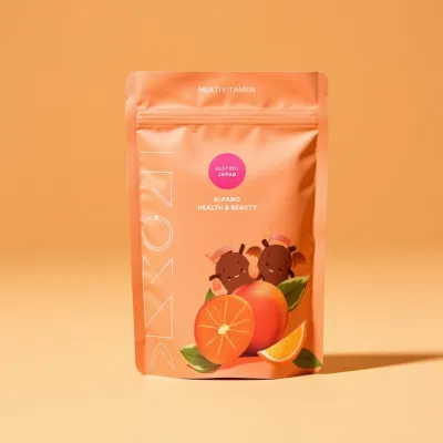 AI-Generated Food pouch packaging for Packaged Foods