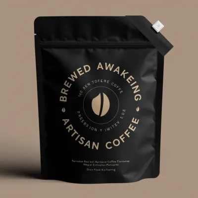 AI-Generated packaging for Food pouch