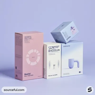 AI-Generated packaging for Carton box in the Apparel industry