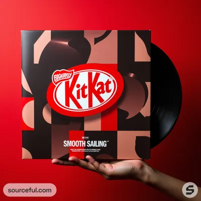 AI-Generated packaging for Vinyl album cover