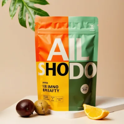 AI-Generated Food pouch packaging for Packaged Foods