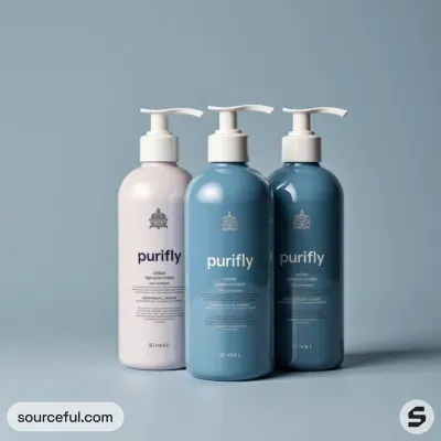 AI-Generated packaging for Pump bottle in the Cleaning Supplies industry