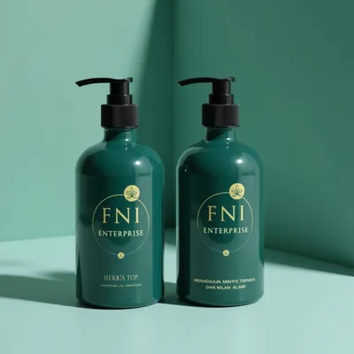 AI-Generated packaging for Pump bottle