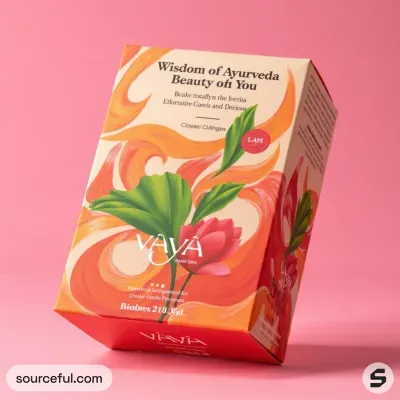 AI-Generated Carton box packaging for Beauty and Personal Care