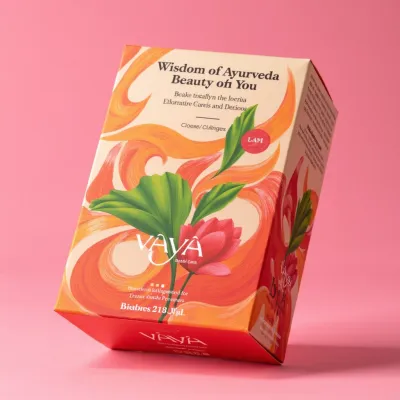 AI-Generated Carton box packaging for Beauty and Personal Care