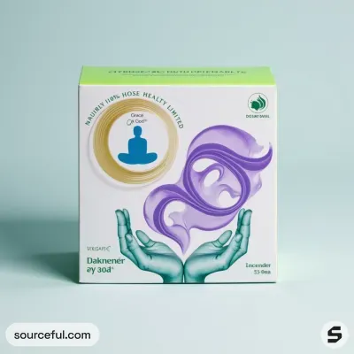 AI-Generated packaging for Carton box in the Health and Wellness industry