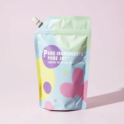 AI-Generated Food pouch packaging for Food and Snacks