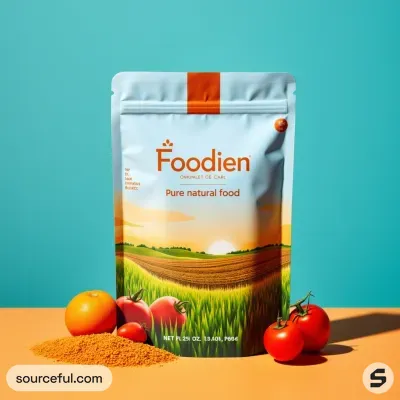 AI-Generated packaging for Food pouch in the Grocery and Pantry Staples industry