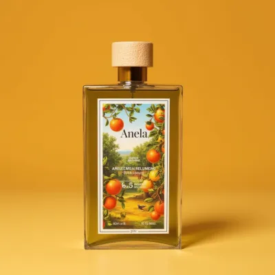 AI-Generated packaging for Perfume bottle