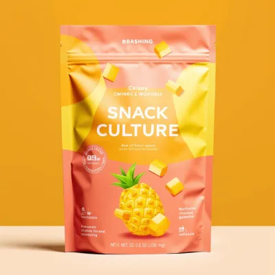 AI-Generated packaging for Food pouch