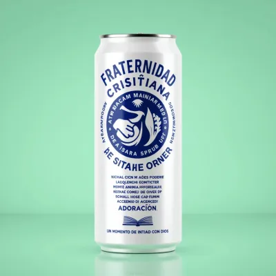 AI-Generated packaging for Drinks can