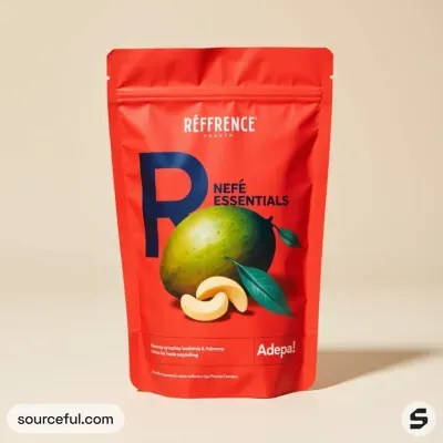 AI-Generated packaging for Food pouch in the Alcoholic Beverages industry