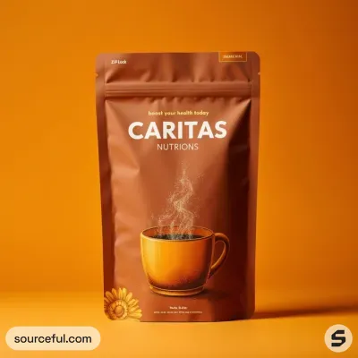 AI-Generated packaging for Food pouch in the Food and Snacks industry