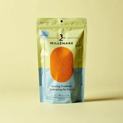 AI-Generated packaging for Food pouch in the Food and Snacks industry