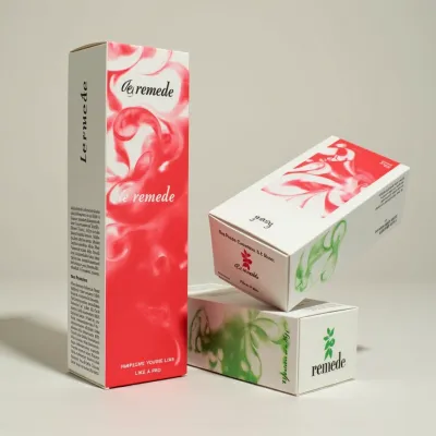 AI-Generated hunter green carton box packaging