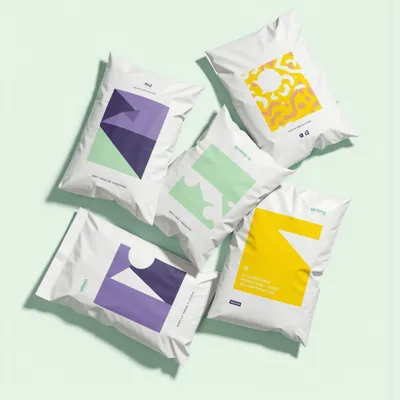 AI-Generated packaging for Plastic mailing bag